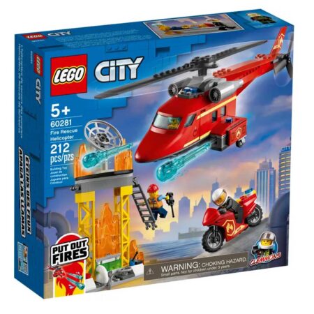 hélicoptère de secours des pompiers LEGO® City