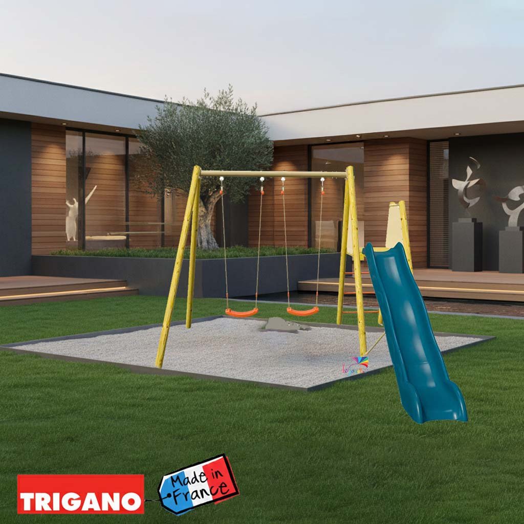 Portique en bois /métal- Techwood Harmonie BILLY - Trigano 1 Portique en bois /métal- Techwood Harmonie BILLY - Trigano