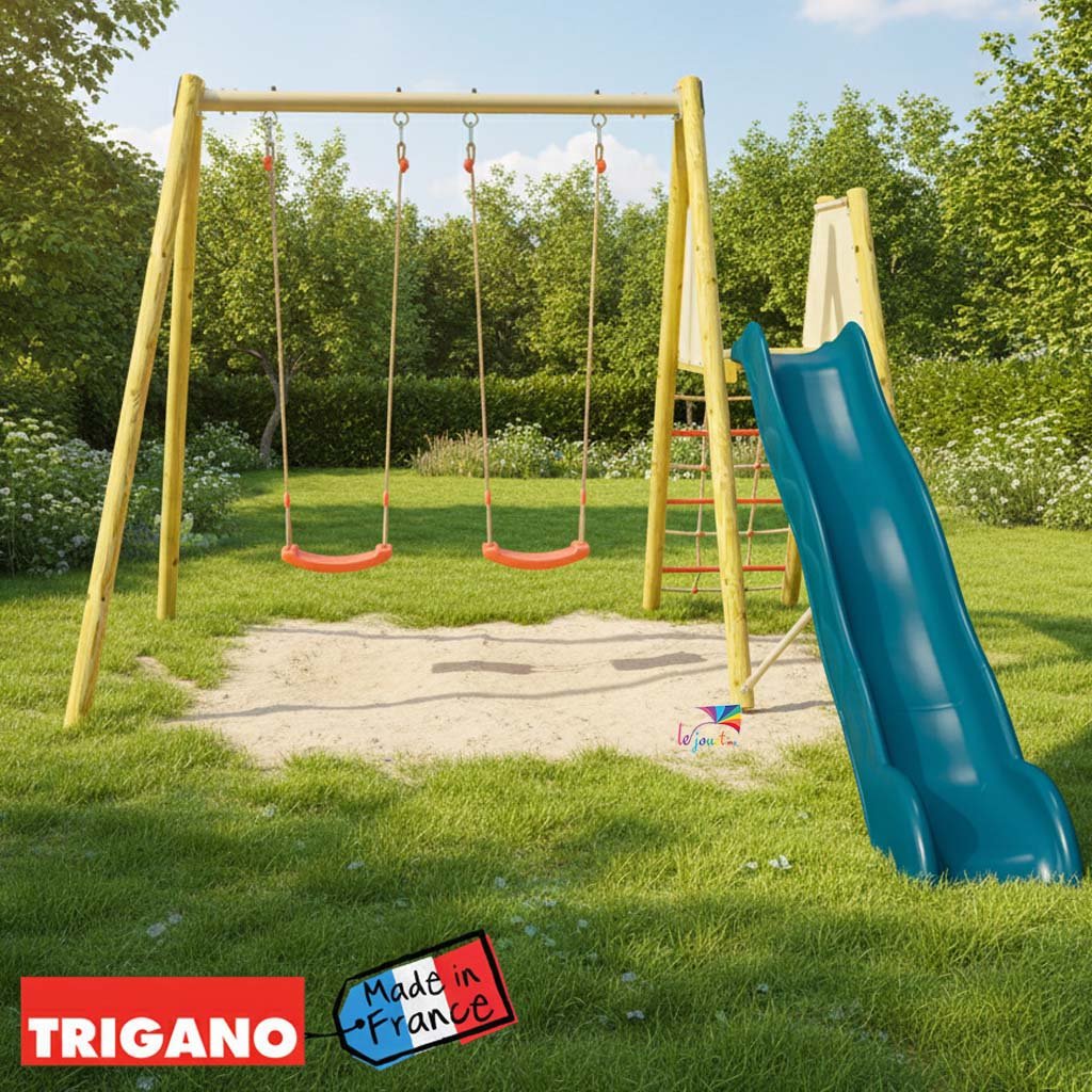 Portique en bois /métal- Techwood Harmonie BILLY - Trigano 8 Portique en bois /métal- Techwood Harmonie BILLY - Trigano – Image 8