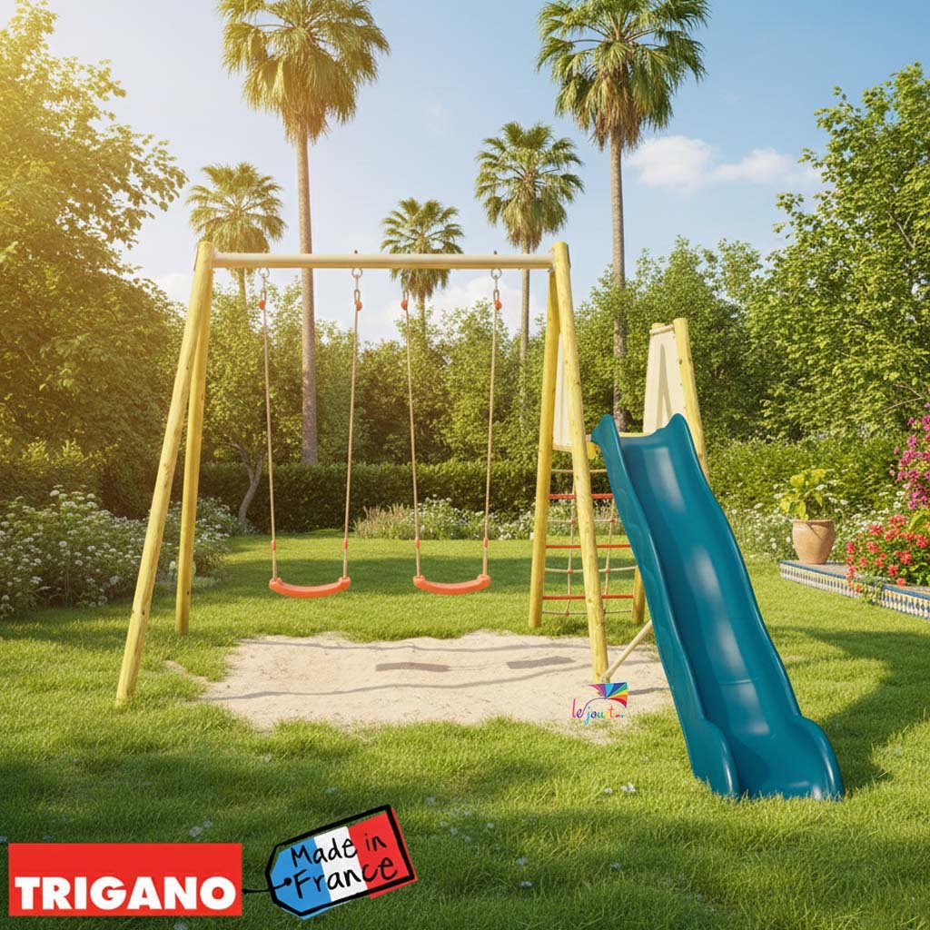 Portique en bois /métal- Techwood Harmonie BILLY - Trigano 3 Portique en bois /métal- Techwood Harmonie BILLY - Trigano – Image 3