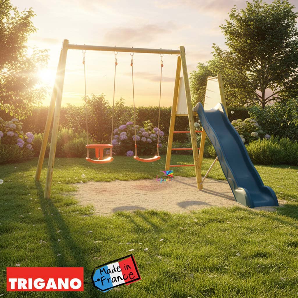 Portique en bois /métal- Techwood Harmonie BILLY - Trigano 2 Portique en bois /métal- Techwood Harmonie BILLY - Trigano – Image 2