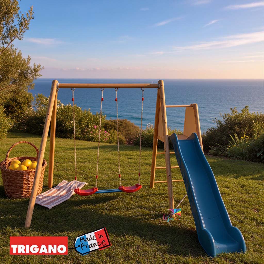 Portique en bois /métal- Techwood Harmonie BILLY - Trigano 9 Portique en bois /métal- Techwood Harmonie BILLY - Trigano – Image 9