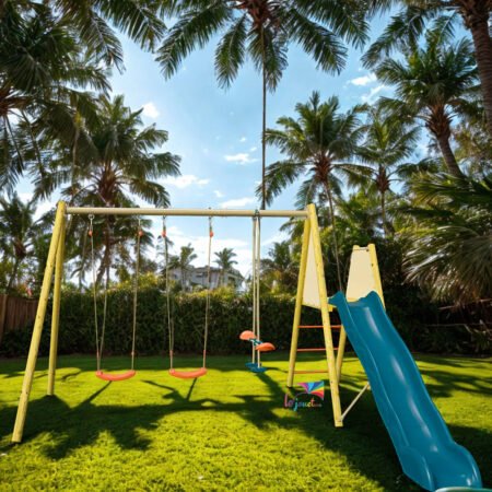 Portique en bois/métal Techwood Harmonie ROMY - Trigano