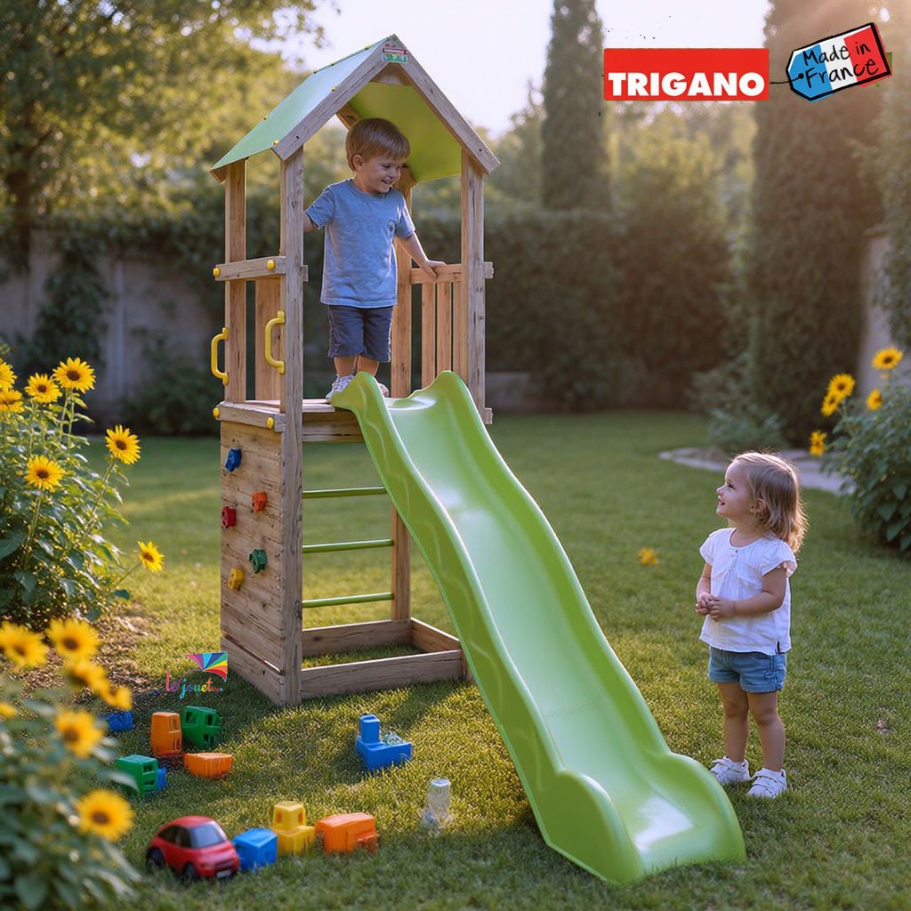 Tour de jeux bois SUNNY XPERIENCE - Trigano 1 Tour de jeux bois SUNNY XPERIENCE - Trigano
