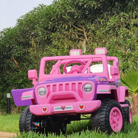 Voiture électrique pour enfants Style Barbie rose 12 V