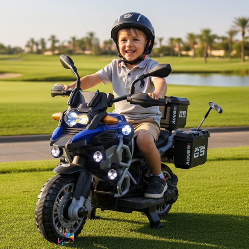 + Moto électrique enfant Style BMW GS Adventure R1250 (2) Moto électrique enfant Style BMW GS Adventure R1250