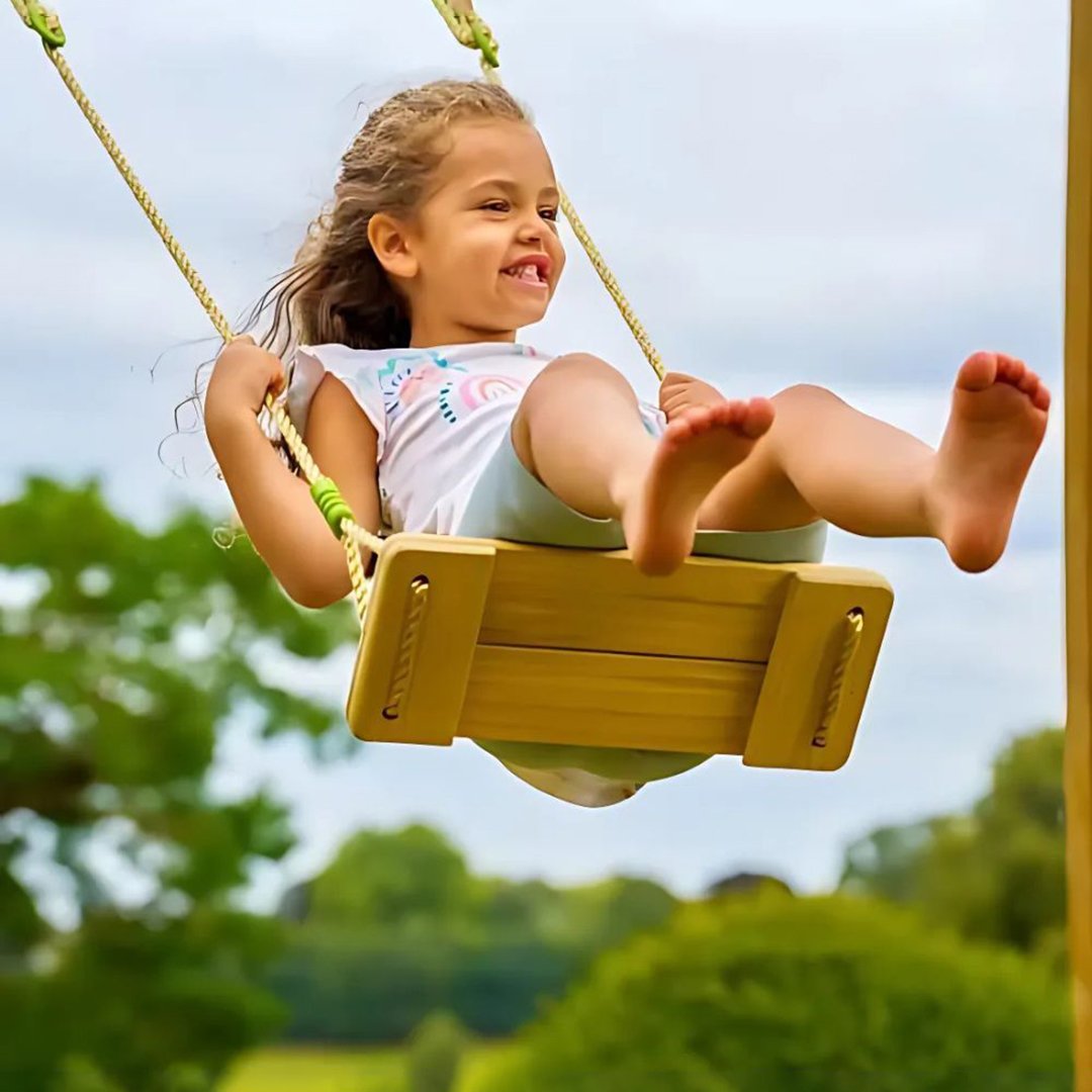 Siège Balançoire en bois Pour Portique Trigano 2 Siège Balançoire en bois Pour Portique Trigano – Image 2