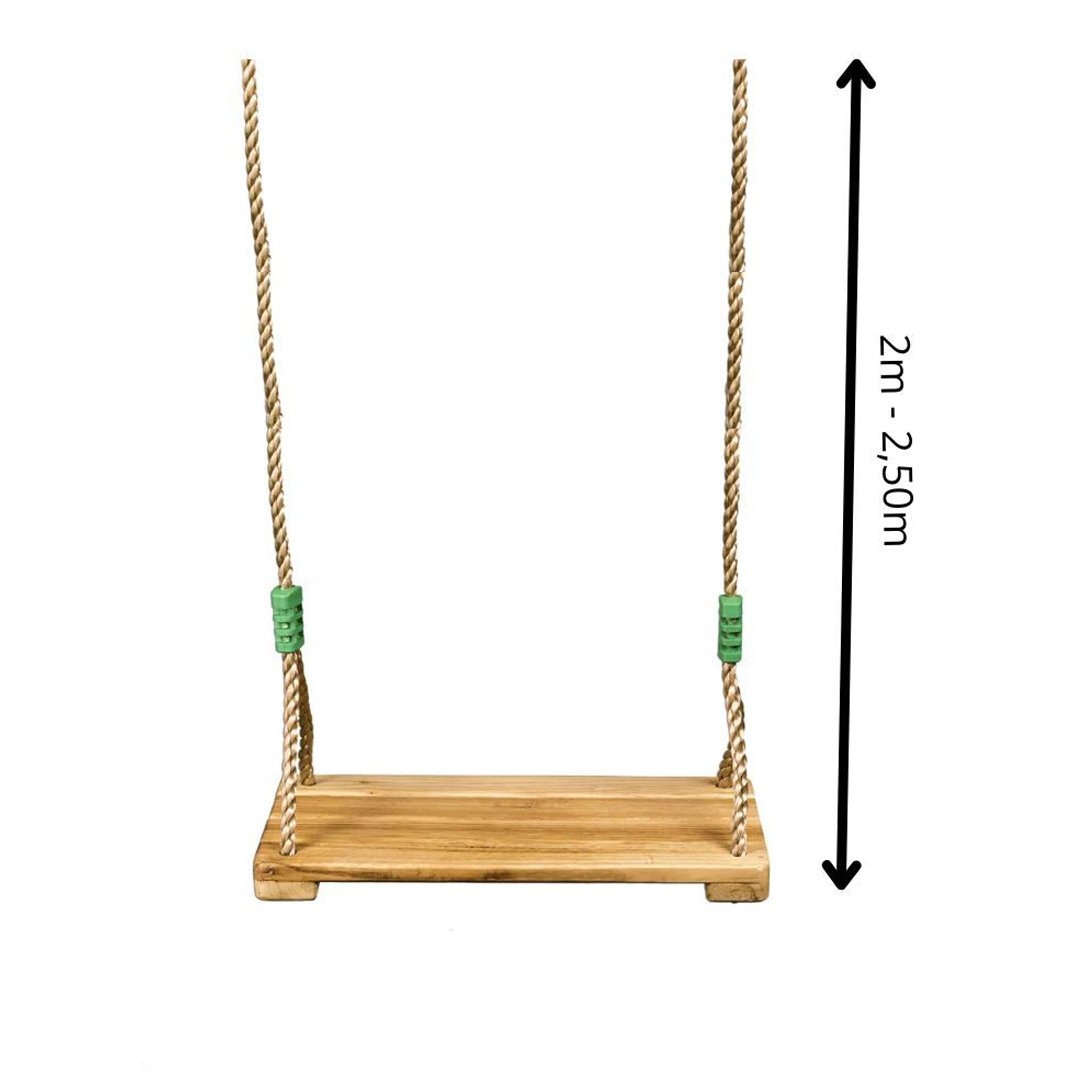 Siège Balançoire en bois Pour Portique Trigano 3 Siège Balançoire en bois Pour Portique Trigano – Image 3