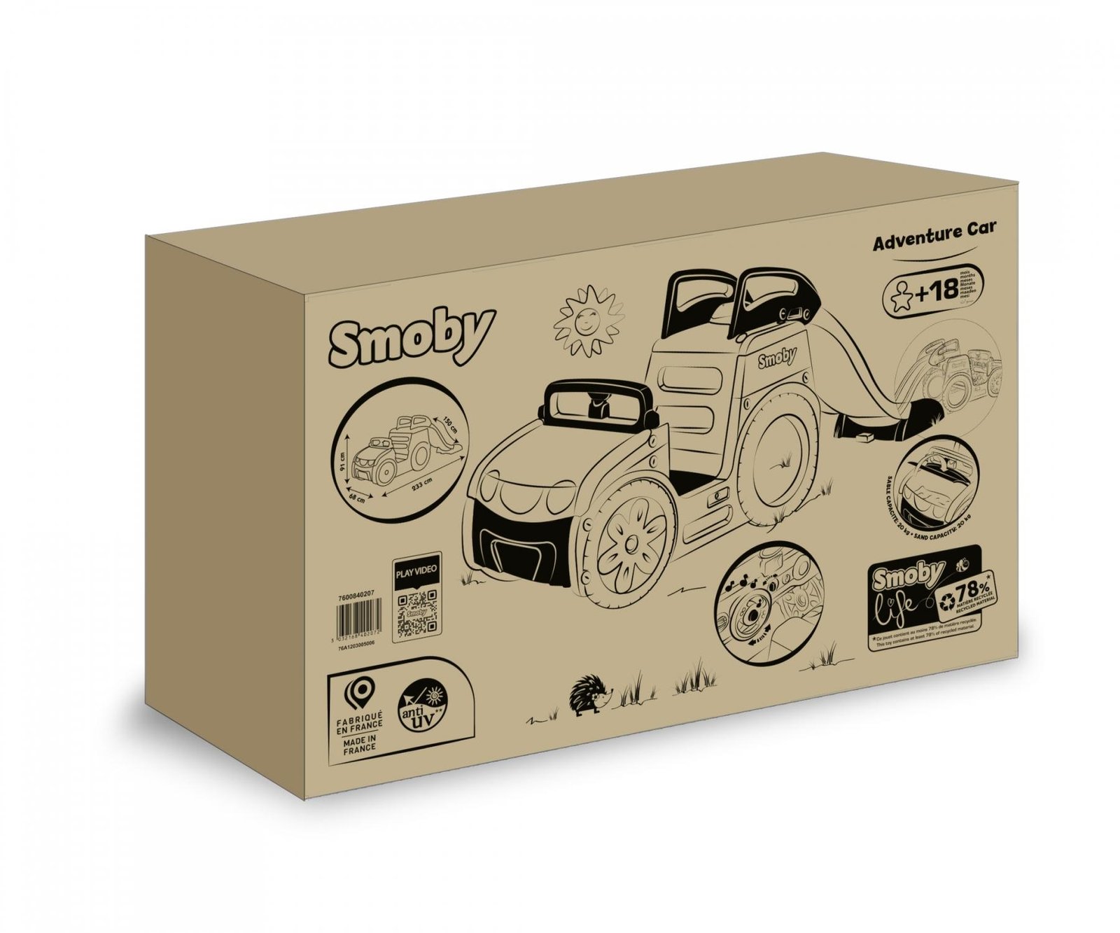 Smoby Life Adventure Car 8 Smoby Life Adventure Car – Image 8