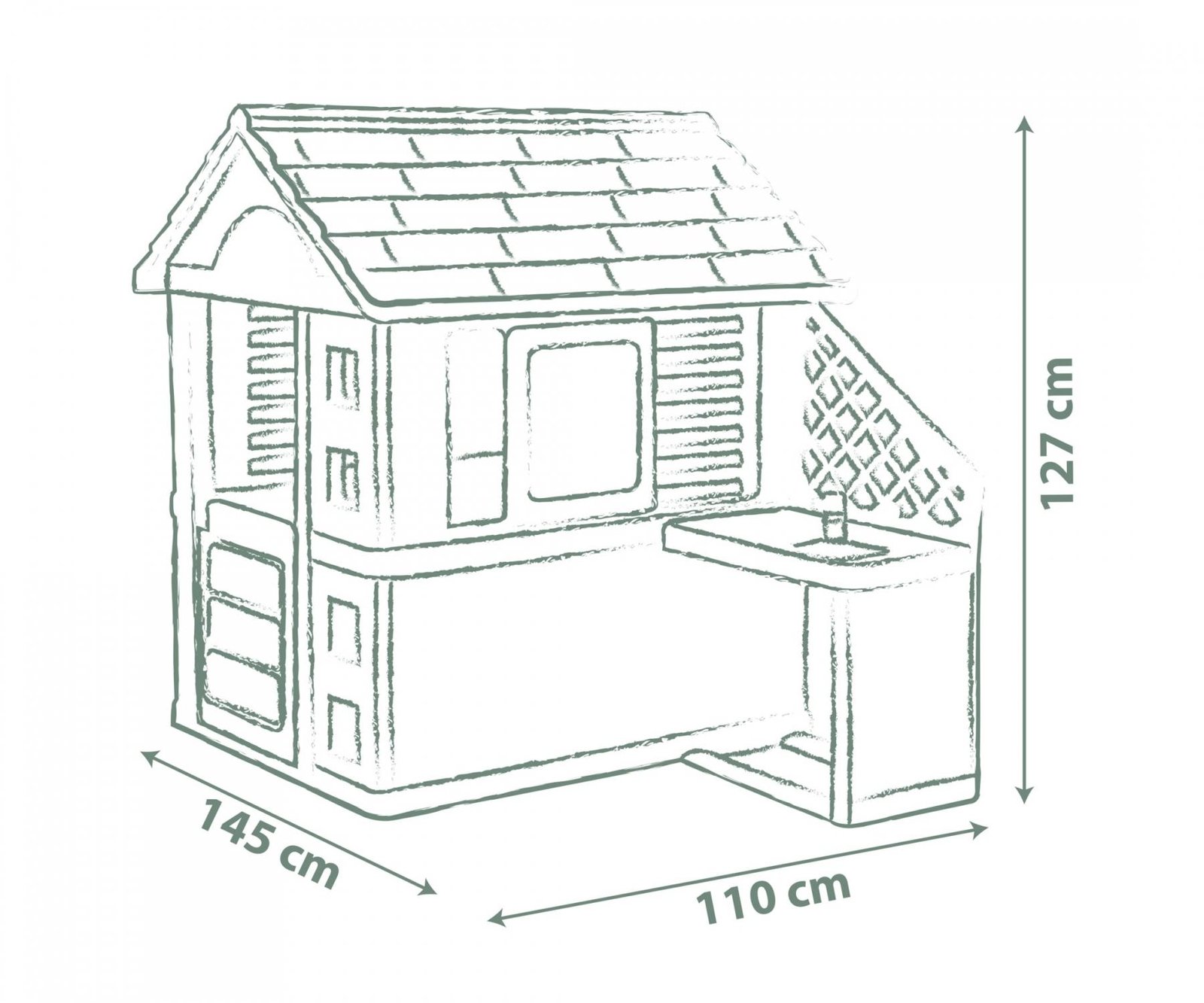 Smoby Life Maison Nature avec cuisiné d’été 8 Smoby Life Maison Nature avec cuisiné d’été – Image 8