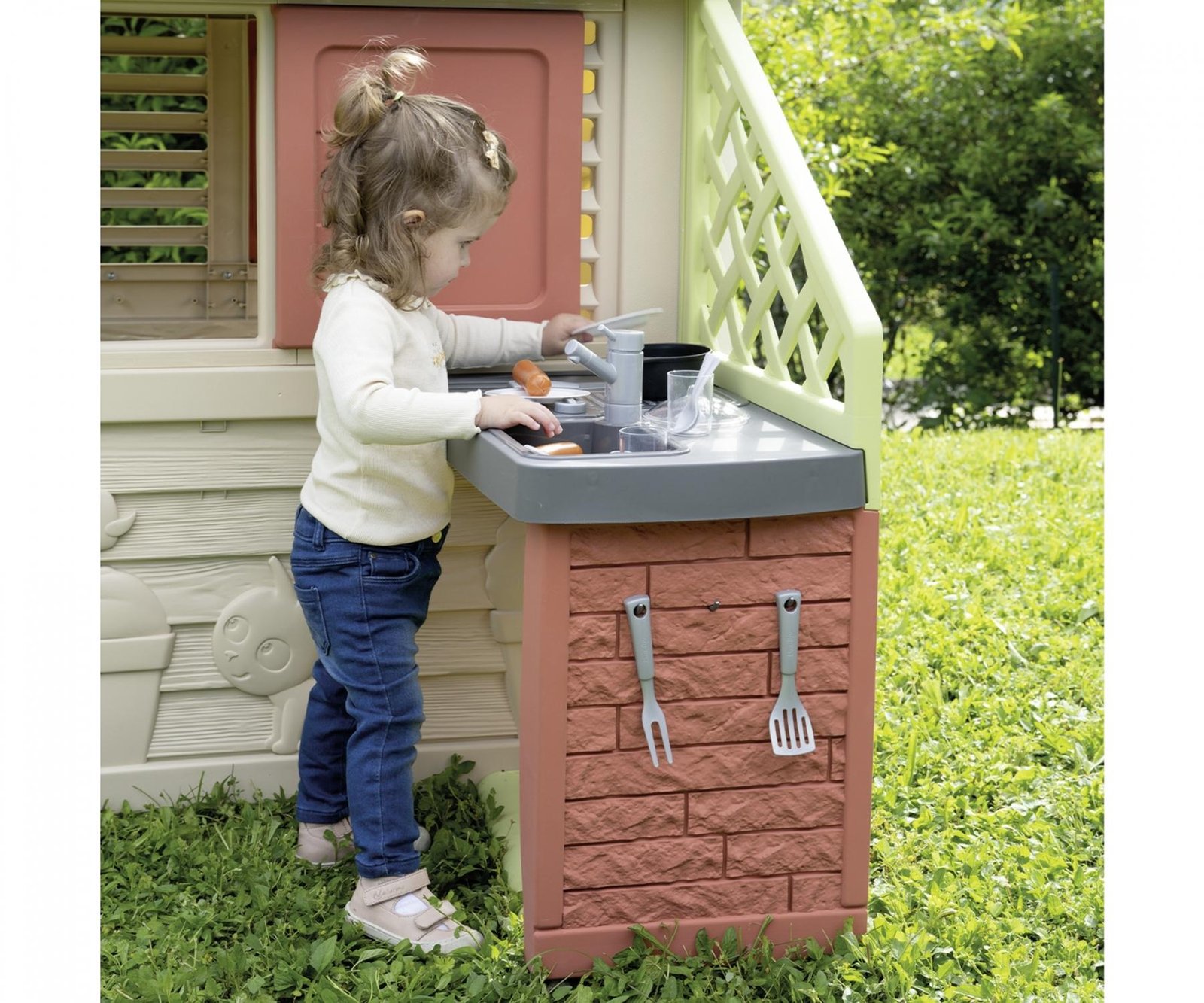 Smoby Life Maison Nature avec cuisiné d’été 6 Smoby Life Maison Nature avec cuisiné d’été – Image 6