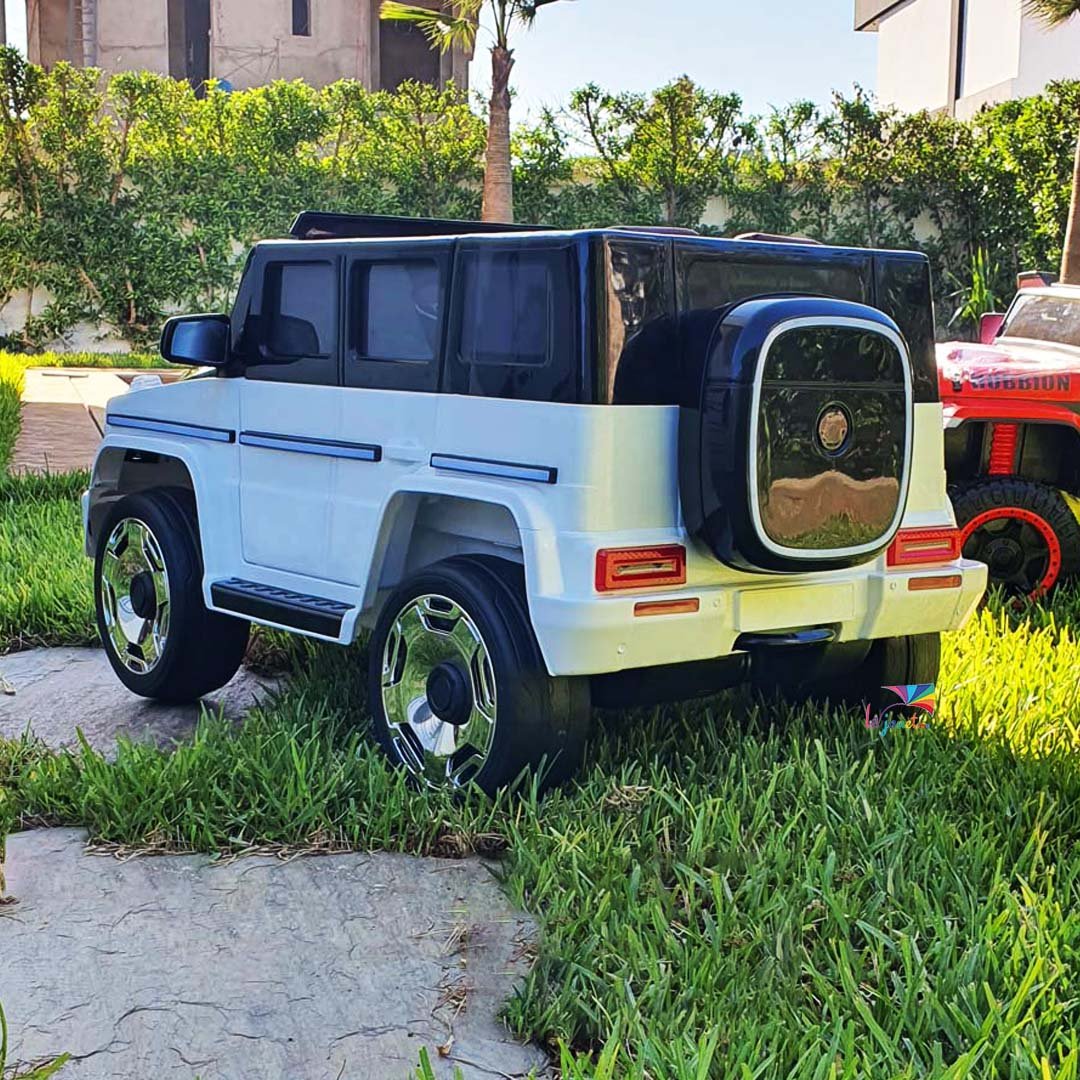 La Style Mercedes Classe G Électrique 12V – Version Luxe avec siège cuir & LED (10) La Style Mercedes Classe G Electrique 12V – Version Luxe avec siege cuir LED 10
