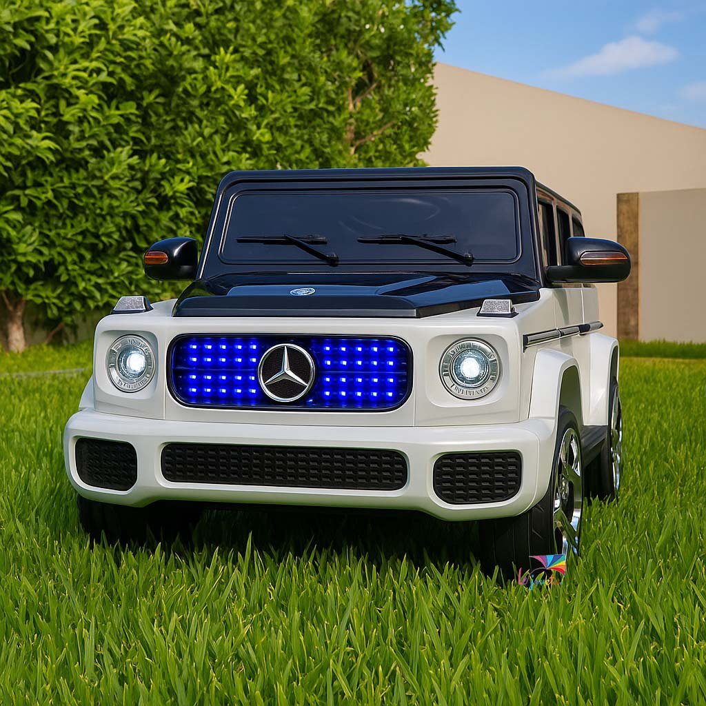 La Style Mercedes Classe G Électrique 12V – Version Luxe avec siège cuir & LED 2 La Style Mercedes Classe G Électrique 12V – Version Luxe avec siège cuir & LED – Image 2