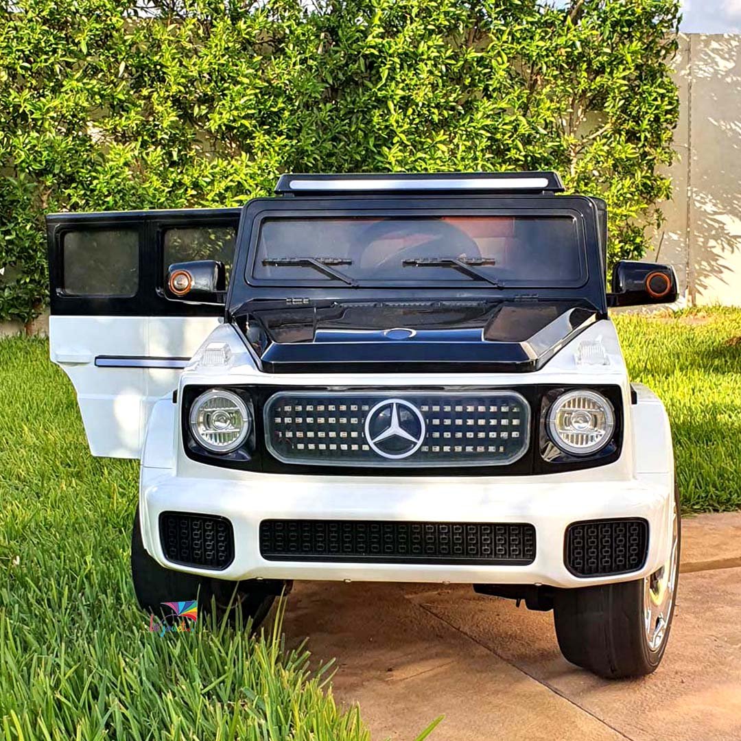 La Style Mercedes Classe G Électrique 12V – Version Luxe avec siège cuir & LED (3) La Style Mercedes Classe G Electrique 12V – Version Luxe avec siege cuir LED 3