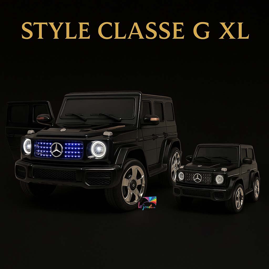 La Style Mercedes Classe G Électrique 12V – Version Luxe avec siège cuir & LED 3 La Style Mercedes Classe G Électrique 12V – Version Luxe avec siège cuir & LED – Image 3