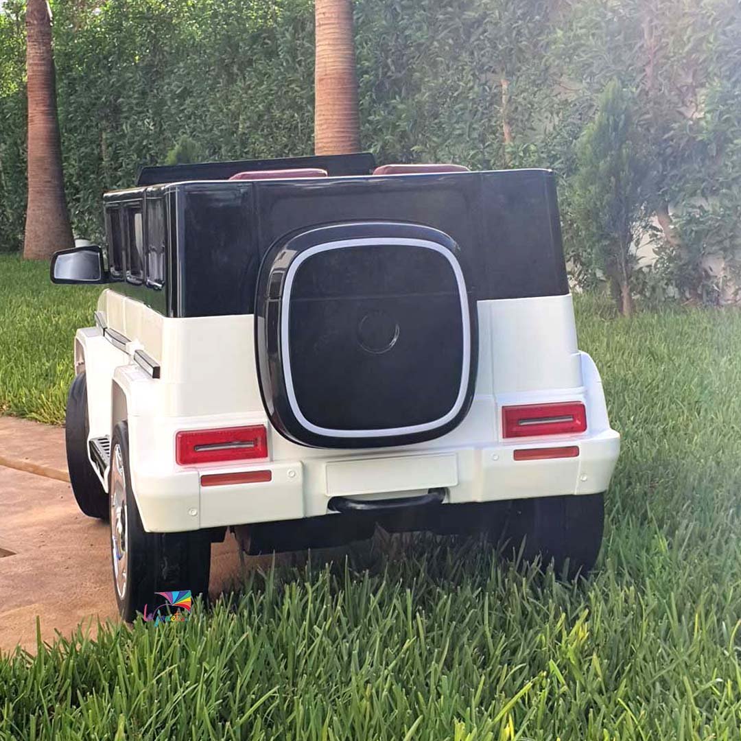 La Style Mercedes Classe G Électrique 12V – Version Luxe avec siège cuir & LED 5 La Style Mercedes Classe G Électrique 12V – Version Luxe avec siège cuir & LED – Image 5