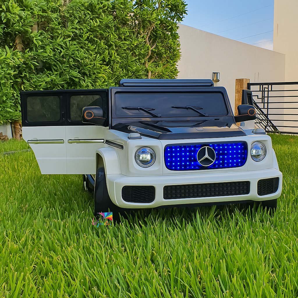 La Style Mercedes Classe G Électrique 12V – Version Luxe avec siège cuir & LED 9 La Style Mercedes Classe G Électrique 12V – Version Luxe avec siège cuir & LED – Image 9