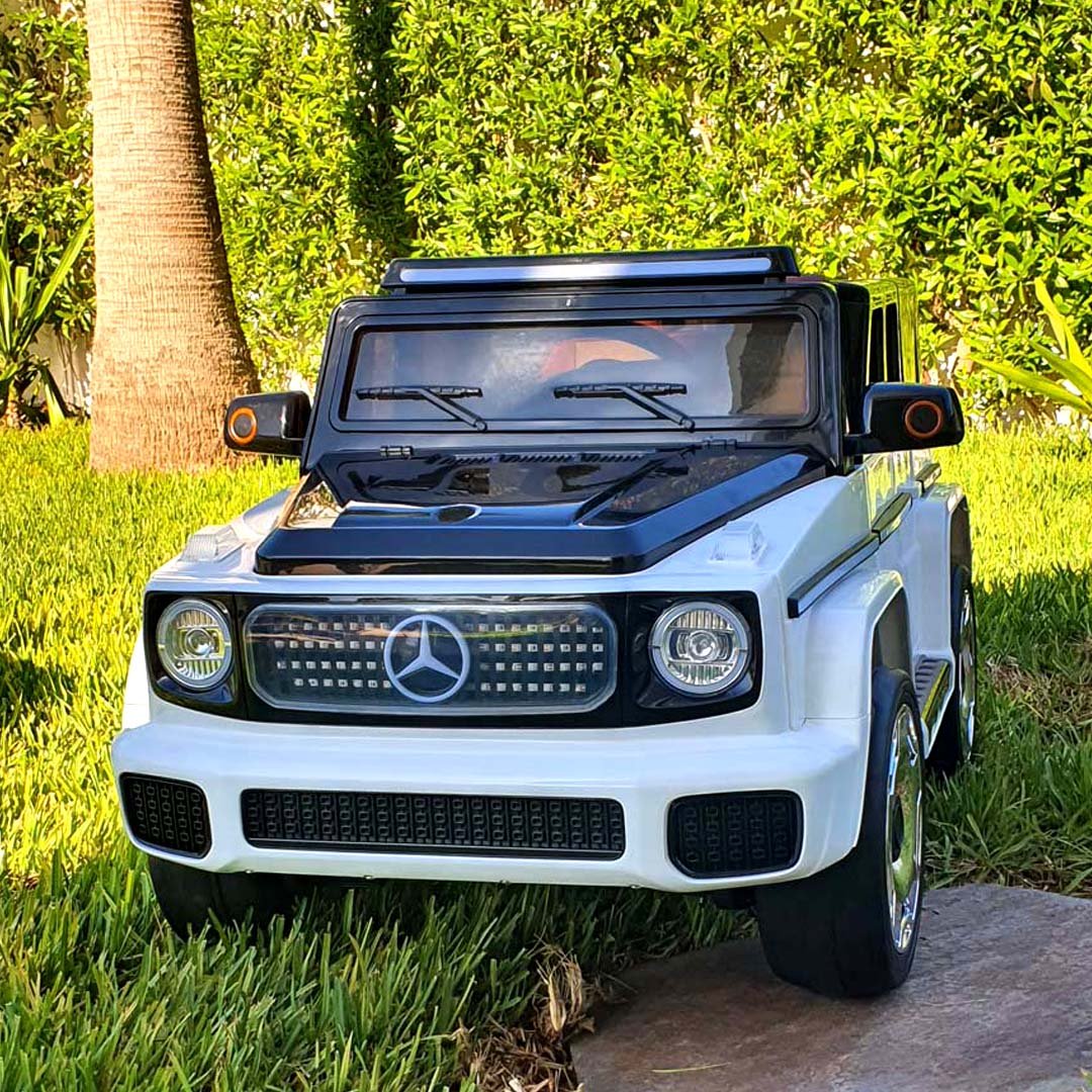 La Style Mercedes Classe G Électrique 12V – Version Luxe avec siège cuir & LED 8 La Style Mercedes Classe G Électrique 12V – Version Luxe avec siège cuir & LED – Image 8