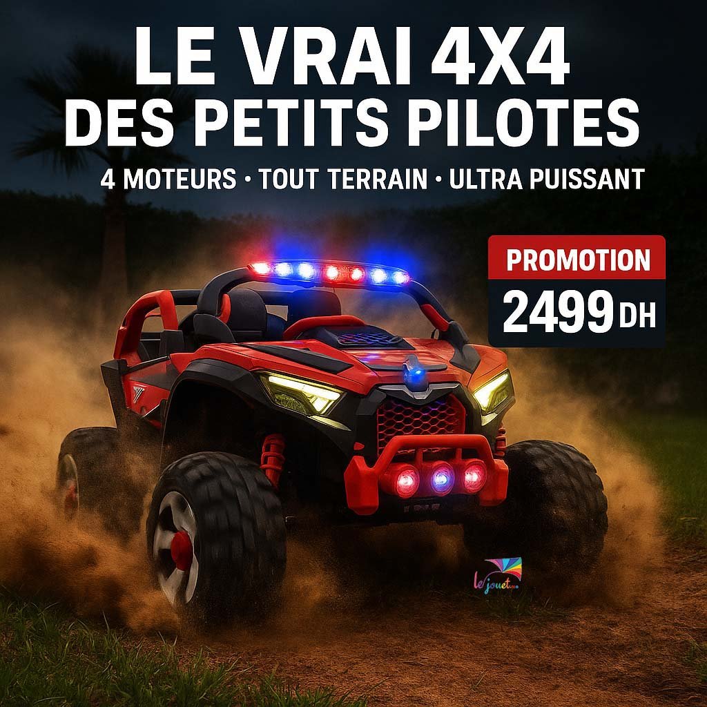 buggy électrique pour enfants, 4x4 style Can-Am 12V 1 buggy électrique pour enfants, 4x4 style Can-Am 12V