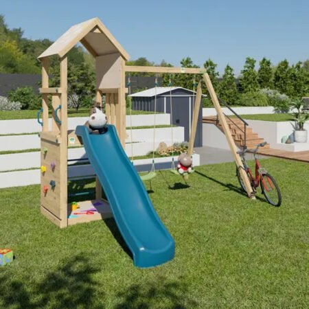 Aire de jeux en bois SMART XPERIENCE 2 Aléo by Trigano