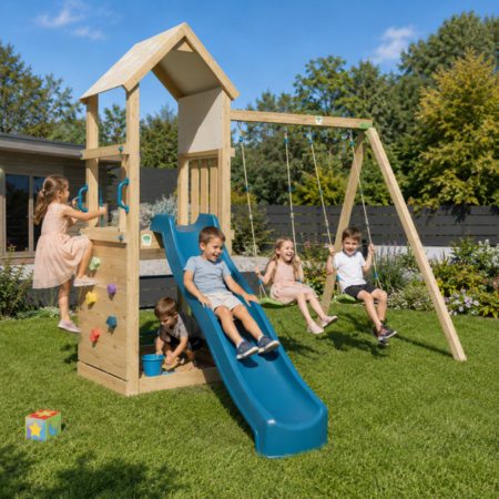 Aire de jeux en bois SMART XPERIENCE 2 Aléo by Trigano