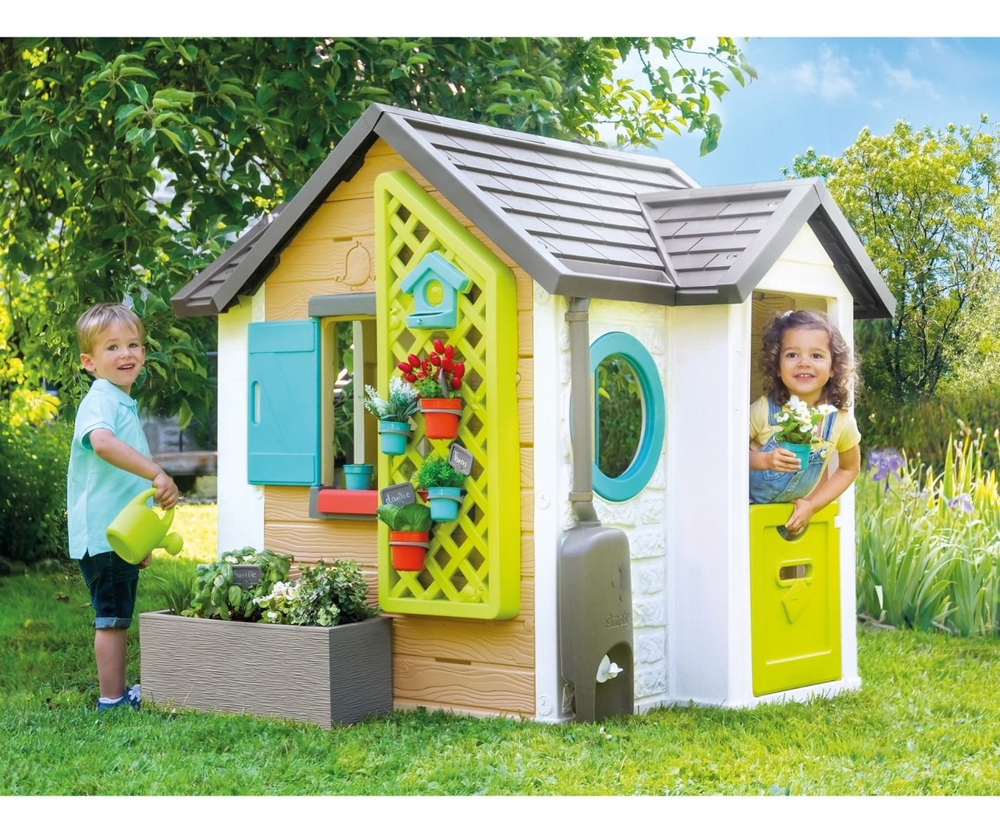 Cabane enfant Garden House – SMOBY 1 Cabane enfant Garden House – SMOBY