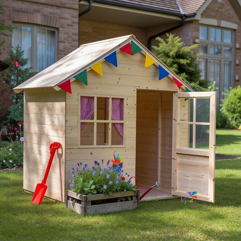 Maisonnette cabane enfant en bois FSC® REFUGE - TP TOYS 5 Maisonnette cabane enfant en bois FSC® REFUGE - TP TOYS – Image 5