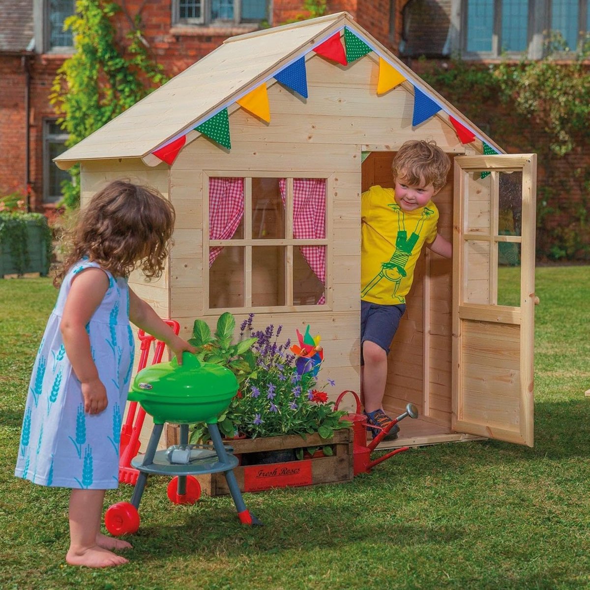 Maisonnette cabane enfant en bois FSC® REFUGE - TP TOYS 1 Maisonnette cabane enfant en bois FSC® REFUGE - TP TOYS